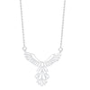 collier pendentif ailes d'ange argent