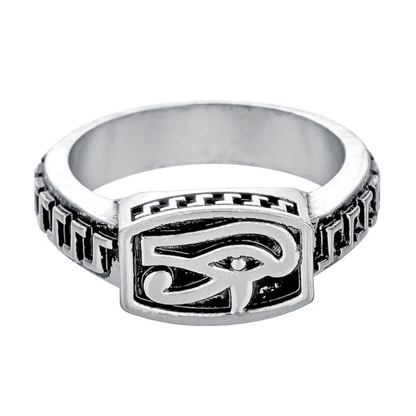 Bague Œil D'Horus, Motif égyptien Antique, Taille US 10 (20mm), Neuve Avec étiquette