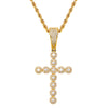 bijou collier pendentif croix chretienne orthodoxe jesus cristaux or