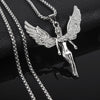 collier pendentif ailes d'ange femme