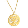 collier pendentif fleur de vie aum or