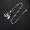 collier pendentif triskel celte breton argent