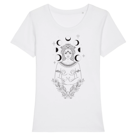 vetement tee shirt spirituel deesse wicca