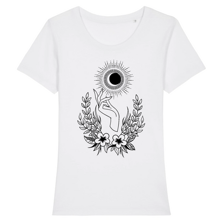 vetement tee shirt spirituel lune soleil