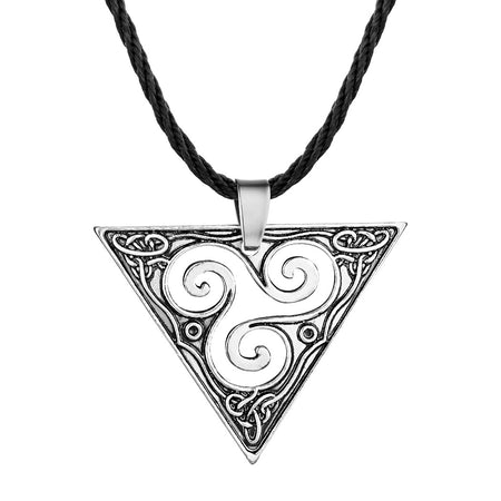 collier pendentif triskel celte breton argent
