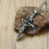 collier pendentif croix chretienne crucifix