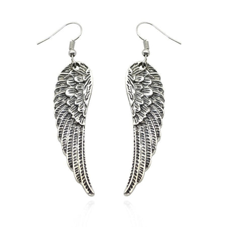 boucles d'oreilles ailes d'ange