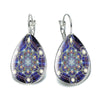 bijou boucle d'oreille cube de metatron