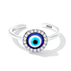 bague oeil bleu grec turc nazar boncuk argent