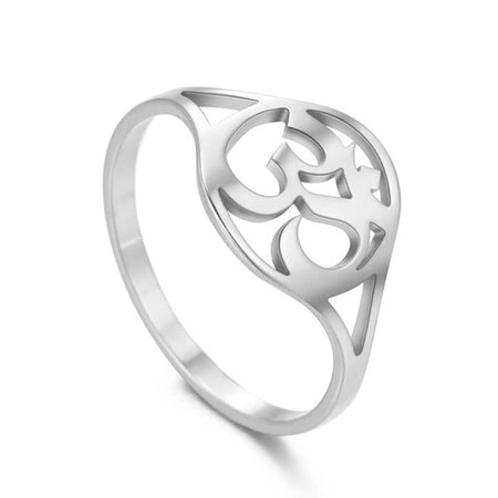 bague aum argent