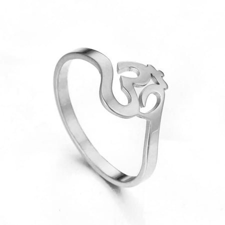 bague aum argent
