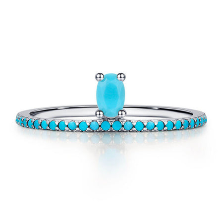 bague turquoise elegante