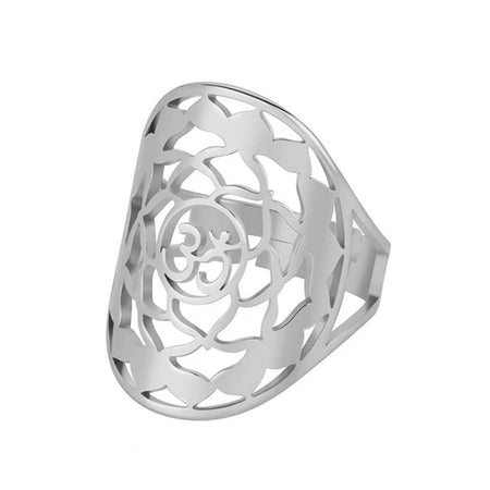 bague aum argent