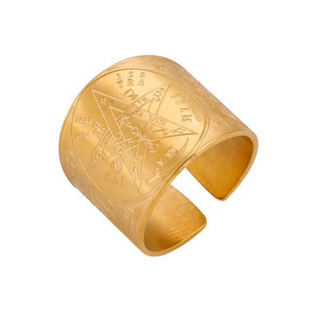 bague tetragrammaton or