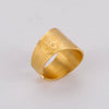 bague triple lune wicca or
