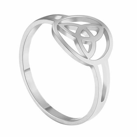 bague triquetra celte argent