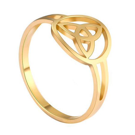 bague triquetra celte or
