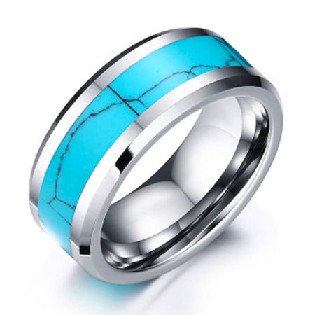 bague anneau turquoise