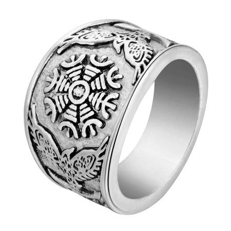 bague vagvisir bousole viking