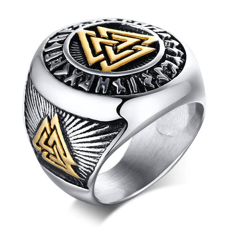 bague homme valknut viking