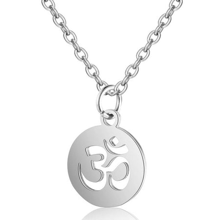 collier pendentif bijou aum argent