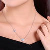 bijou collier pendentif oeil bleu grec turc matiasma nazar boncuk