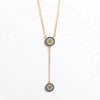 bijou collier pendentif mauvais oeil bleu grec turc or nazar boncuk