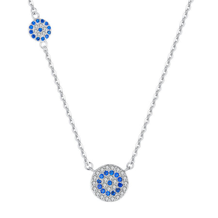 bijou collier pendentif oeil bleu grec turc matiasma nazar boncuk