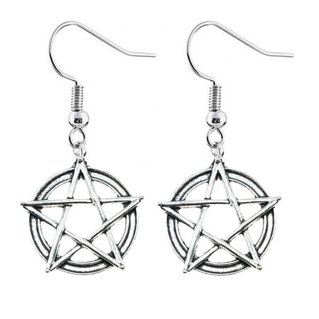 boucle oreille pentacle pentagramme