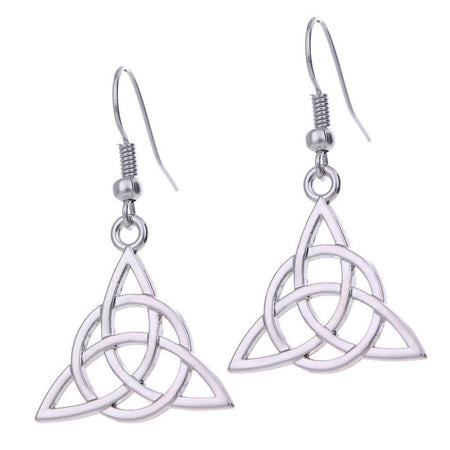 boucles d'oreilles triquetra