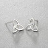 boucles d'oreilles triquetra argent