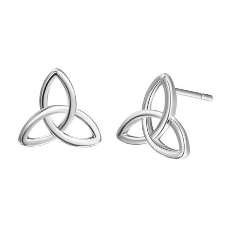 boucles d'oreilles triquetra argent
