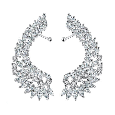 boucles d'oreilles ailes d'ange