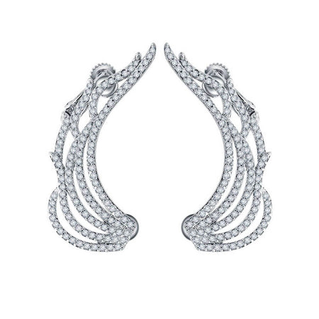 boucles d'oreilles ailes d'ange