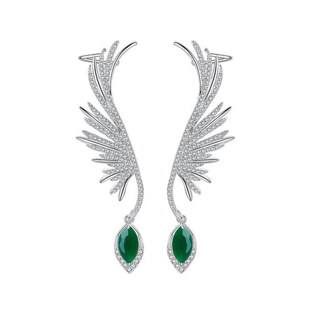 boucles d'oreilles ailes d'ange
