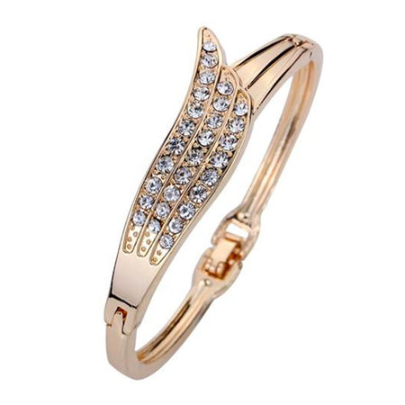 bracelet aile d'ange or