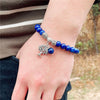 bracelet arbre de vie lapis lazuli