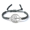 bracelet arbre de vie gris argent
