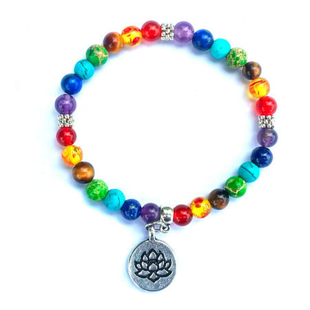 bracelet chemin de vie fleur de lotus