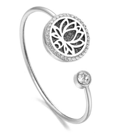 bracelet reglable fleur de lotus