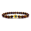 bijou bracelet perle oeil de tigre main de fatma oeil bleu grec