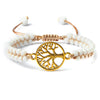 bracelet perle arbre de vie or