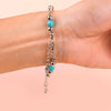 bracelet pierre turquoise