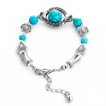 bracelet pierre turquoise