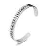 bracelet jonc runes viking magnetique