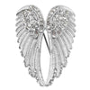 broche ailes d'ange argent
