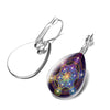 bijou boucle d'oreille cube de metatron