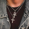 collier pendentif croix