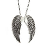 collier pendentif ailes d'ange déchu