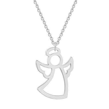 collier pendentif ange argent